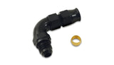 90 Degree Tube to Male AN Adapter; Tube O.D. - 5/16 in.; AN Size: -6;