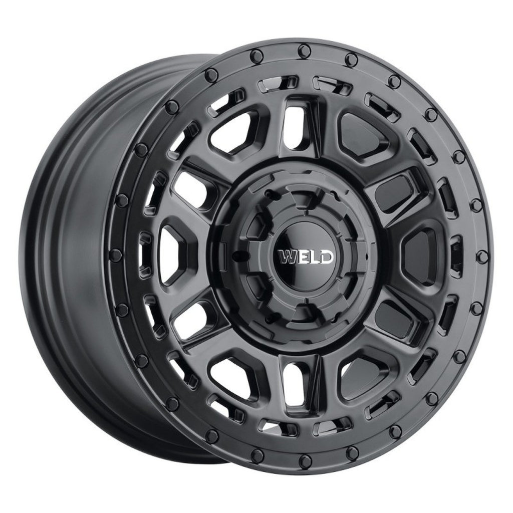 WELD Off-Road 17x8.5 Crux 5x110 5x127 ET38 BS6.25 Satin BLK 71.5 Wheel