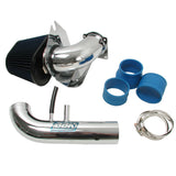 1996-2004 FORD MUSTANG 4.6L GT COLD AIR INTAKE-FENDERWELL STYLE (POWDER CHROME)