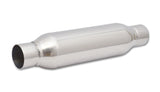 Bottle Style Resonator; 2.5 in. Inlet/Outlet x 18 in. Long;