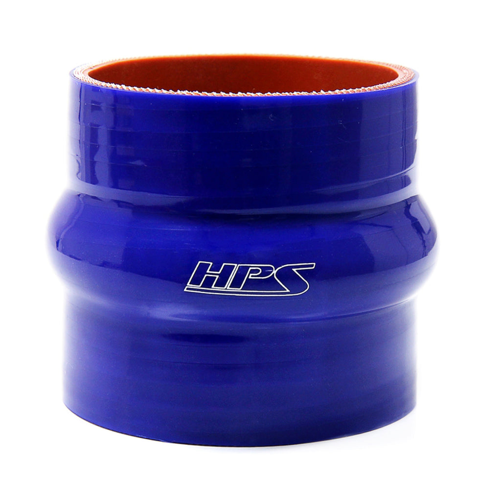 HPS 7.5" ID , 6" Long High Temp 6-ply Reinforced Silicone Hump Coupler Hose Blue (190mm ID , 152mm Length)