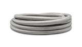 Stainless Steel Braided Flex Hose; Size: -3AN; 10ft. Roll; w/PTFE Liner;