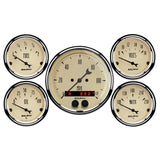 GAUGE KIT; 5 PC.; 3 3/8in./2 1/16in.; GPS SPEEDOMETER; ANTIQUE BEIGE