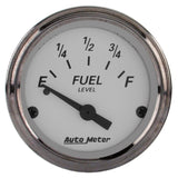 GAUGE; FUEL LEVEL; 2 1/16in.; 0OE TO 90OF; ELEC; AMERICAN PLATINUM