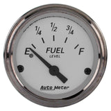 GAUGE; FUEL LEVEL; 2 1/16in.; 240OE TO 33OF; ELEC; AMERICAN PLATINUM