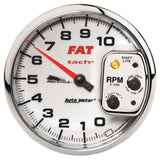 GAUGE; TACH; 5in.; 10K RPM; SHIFT-LITE; 2/4 CYLINDER; WHITE; FAT TACH; PRO-CYCLE