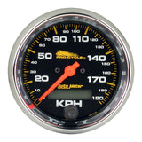 GAUGE; SPEEDO; 3 3/4in.; 120 MPH; ELEC; BLACK; PRO-CYCLE