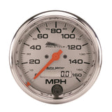 GAUGE; SPEEDO; 3 3/4in.; 160 MPH; ELEC; SILVER; PRO-CYCLE