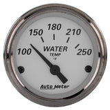 GAUGE; WATER TEMP; 2 1/16in.; 250deg.F; ELEC; AMERICAN PLATINUM