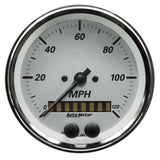 GAUGE; SPEEDOMETER; 3 3/8in.; 120MPH; GPS; AMERICAN PLATINUM