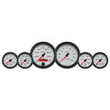 GAUGE KIT; 6 PC. KIT; 3 3/8in./2 1/16in.; BAGGER; WHITE; PRO-CYCLE