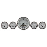 GAUGE KIT; 5 PC.; 3 3/8in./2 1/16in.; GPS SPEEDOMETER; AMERICAN PLATINUM