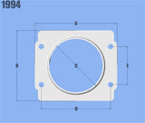 Mass Air Flow Sensor Adapter Plate