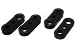 Transmission Crossmember Mount Bushings; Black;