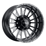 WELD Off-Road 20x8.25 Scorch Outer 8x210  ET-221 BS-3.92 Gloss BLK MIL 154.3 Wheel