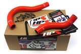 HPS Red Reinforced Silicone Radiator Hose Kit Coolant for Honda 02-05 Civic Si