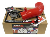 HPS Red Reinforced Silicone Post MAF Air Intake Hose Kit for Honda 12-15 Civic Si