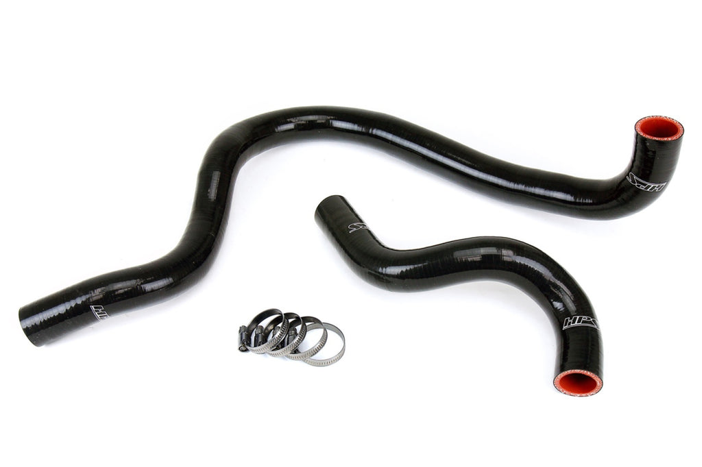 HPS Black Reinforced Silicone Radiator Hose Kit Coolant for Honda 97-01 Prelude 2.2L