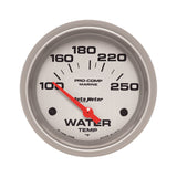 2-5/8in. WATER TEMPERATURE; 100-250 deg.F; MARINE SILVER ULTRA-LITE