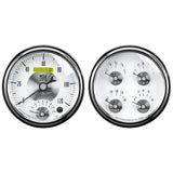 2 PC. GAUGE KIT; 5in. QUAD/TACH/SPEEDO; 240-33 O; PRESTIGE PEARL