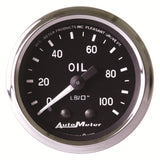 GAUGE; OIL PRESSURE; 2 1/16in.; 100PSI; MECHANICAL; COBRA