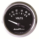 GAUGE; VOLTMETER; 2 1/16in.; 18V; ELECTRIC; COBRA