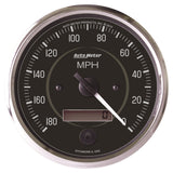 GAUGE; SPEEDOMETER; 4in.; 180MPH; ELEC. PROGRAM. (REVERSE ROTATION); COBRA