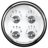 5in. QUAD GAUGE; 100 PSI/100-250 deg.F/8-18V/240-33 O; PRESTIGE PEARL