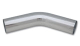 6061 Aluminum 45 Degree Bend; 1.5 in. O.D.; Polished;