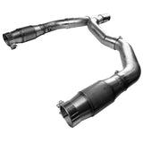 3in. SS Catted SS Y-Pipe. 1998-2002 Camaro/Firebird 5.7L. Connects to OEM.