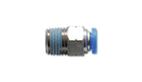 Male Straight Fitting; Tube O.D. Size 3/8 in.; Male Thread Size 3/8 in. NPT;