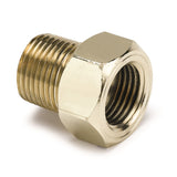 FITTING; ADAPTER; 3/8in. NPT MALE; BRASS; FOR MECH. TEMP. GAUGE