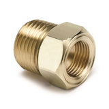 FITTING; ADAPTER; 1/2-1/16in. NPT MALE; BRASS; FOR MECH.TEMP. GAUGE