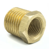 FITTING; ADAPTER; 1/4in. NPT MALE; 1/8in. NPT FEMALE; BRASS