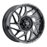 WELD Off-Road 20x9 Fulcrum 6x135 6x139.7 ET20 BS5.75 Gloss BLK MIL 106.1 Wheel