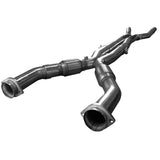 3in. SS Catted X-Pipe. 2009-2015 Cadillac CTS-V. Connects to OEM.