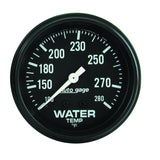 GAUGE; WATER TEMPERATURE; 2 5/8in. 100-280deg.F; MECHANICAL; BLACK; AUTOGAGE