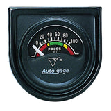 GAUGE CONSOLE; OIL PRESS; 1.5in.; 100PSI; ELEC; BLK DIAL; BLK BEZEL; AUTOGAGE