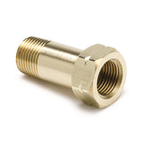 FITTING; ADAPTER; 3/8in. NPT MALE; EXTENSION; BRASS; FOR AUTO GAGE MECH. TEMP.