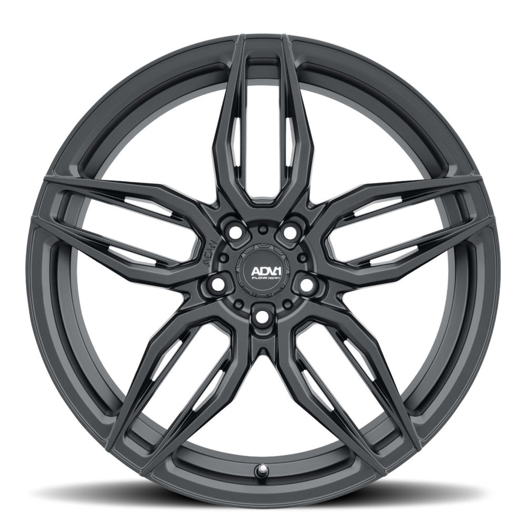 ADV.1 20x10.5 ADV005 DC 5x120 ET38 BS7.3 Satin BLK 72.56 Wheel