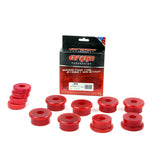 1979-2004 BBK REAR LOWER CONTROL ARM REPLACEMENT BUSHINGS POLYURETHANE (RED)