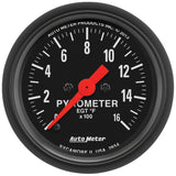 GAUGE; PYROMETER (EGT); 2 1/16in.; 1600deg.F; DIGITAL STEPPER MOTOR; Z-SERIES