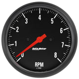 GAUGE; TACHOMETER; 5in.; 8K RPM; IN-DASH; Z-SERIES