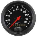 GAUGE; SPEEDOMETER; 3 3/8in.; 225KM/H; GPS; Z-SERIES