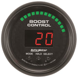 GAUGE; BOOST CONTROLLER; 2 1/16in.; 30INHG-30PSI; INCL. SOLENOID; DIGITAL; Z/ES