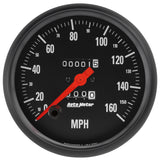 GAUGE; SPEEDOMETER; 5in.; 160MPH; MECHANICAL; Z-SERIES