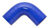 4 Ply 90 Degree Elbow; 2 in. I.D. x 4 in. Leg Length; Blue;