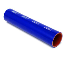 Load image into Gallery viewer, HPS 1&quot; ID , 1 Foot Long High Temp 4-ply Reinforced Silicone Coupler Tube Hose Blue (25mm ID)