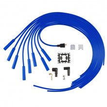 Load image into Gallery viewer, ACCEL Spark Plug Wire Set - 8mm - Universal - Blue Wire with Blue Straight Boots