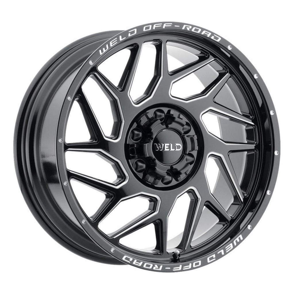 WELD Off-Road 20x9 Fulcrum 8x170  ET20 BS5.75 Gloss BLK MIL 125.1 Wheel